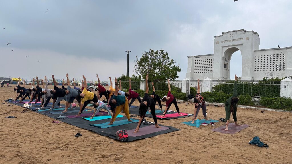 Outdoor Yoga Chennai