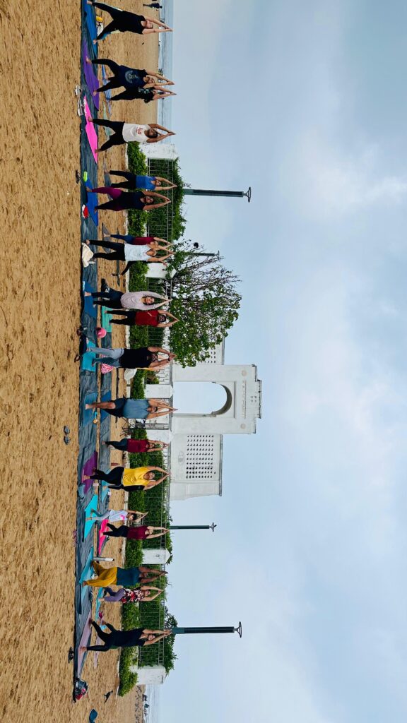 best spots for outdoor yoga